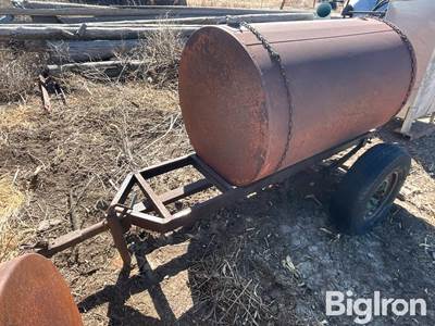 Shop Built Fuel Tank on Trailer