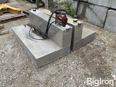 Portable L Shaped Fuel Tanks