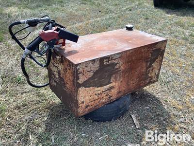 100-Gal fuel tank w/ pump