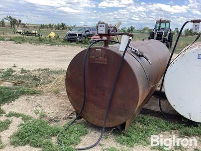 Steel 1000-Gal Electric Pump & Fuel Tank