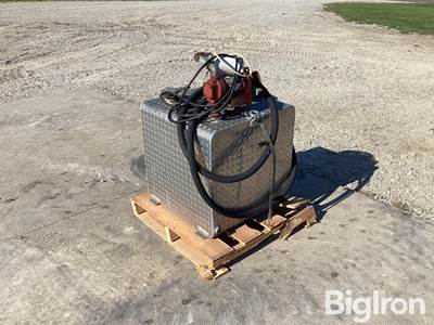 Aluminum Fuel Tank w/Pump & Nozzle