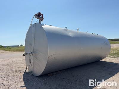 7,700-Gal Steel Fuel Tank w/120 V Electric Pump