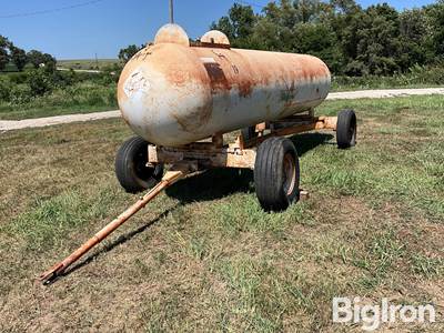 1000-Gal Portable Propane Tank On Running Gear