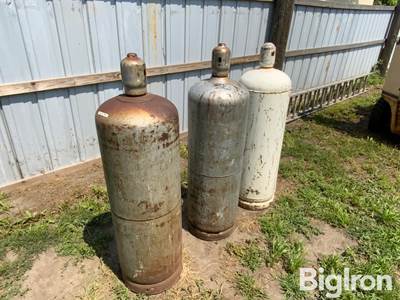 Steel 100lb Propane Tanks