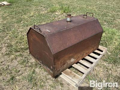 Custom-built steel fuel storage/transfer tank