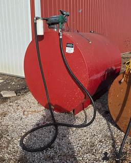 Steel Fuel Tank w/Pump