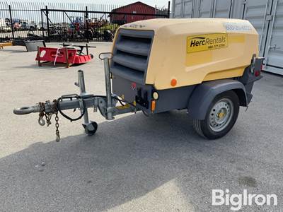 2018 Atlas Copco XAS110 110 CFM Portable Air Compressor