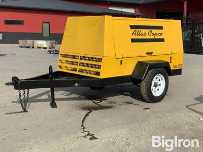 1994 Atlas Copco XAS90JD 185 CFM Portable Air Compressor