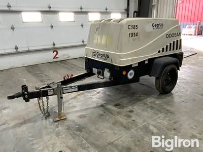 2017 Doosan C185WDZ-T4F 185 CFM Portable Air Compressor