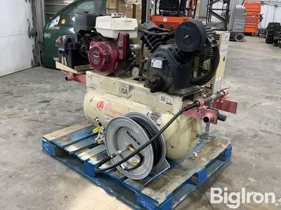 2017 Ingersoll Rand 2475F13GH 30-Gal Air Compressor w/Hose Reel