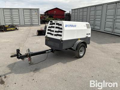 2022 Rotair D185T4F 185 CFM S/A Portable Air Compressor