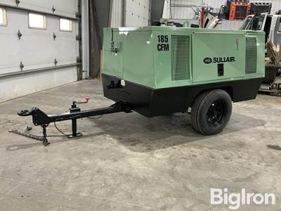 1994 Sullair 185 DOP JD 185 CFM Portable Air Compressor