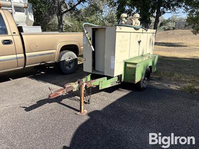 Sullair Quiet 125 DPQ2W Rotary Screw Air Compressor Trailer
