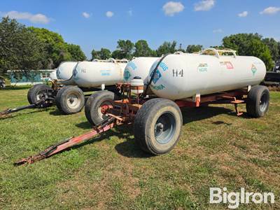 Delta NH3 Double Tank Trailer