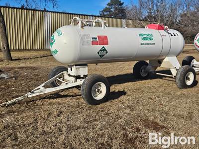 1978 Trinity 1000-Gal Anhydrous Ammonia Nurse Trailer