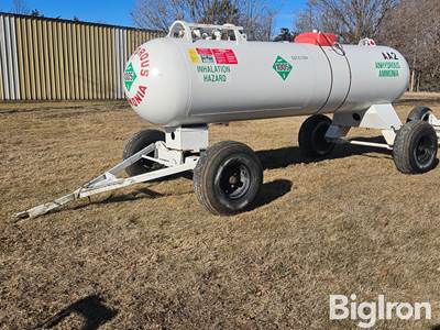 1000-Gal Anhydrous Ammonia Nurse Trailer