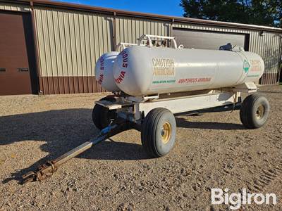NH3 Double Nurse Tank On Heavy Duty Running Gear