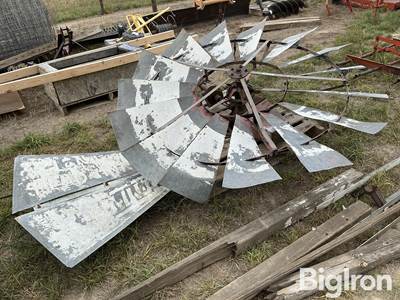 Dempster Windmill Fan, Gear head, & Tail Vane