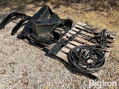 John Deere / KMW Loader Brackets & 3-Way Hydraulic Valve
