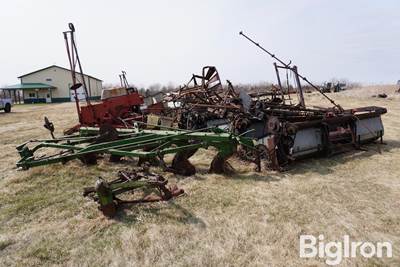 John Deere 5 Bottom Plow & Misc. Equipment Parts