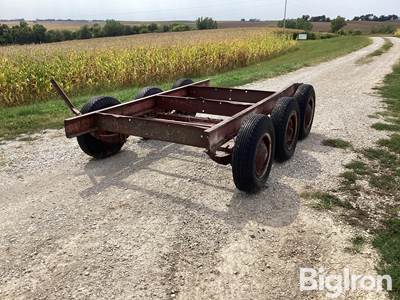 Triple Axle Frame W/ Tires