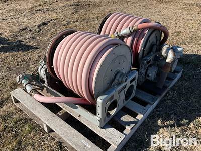 Electric Fuel Hose Reels W/ Hose