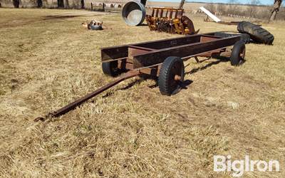 Shop Built 15' I-Beam Wagon on J-D Running Gear