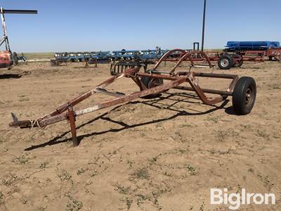 S/A Self-Dumping Round Bale Hauler