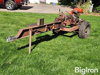 Pull-Type Hydraulic Log Splitter