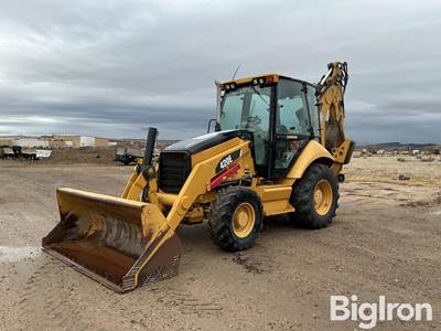 2007 Caterpillar 420E 4x4 Loader Backhoe w/Extendahoe