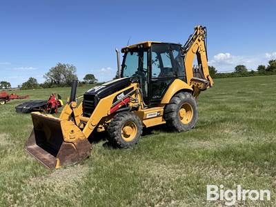 2007 Caterpillar 420E MFWD Loader Backhoe