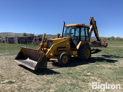 1988 John Deere 310C 4x4 Loader Backhoe w/Extendahoe