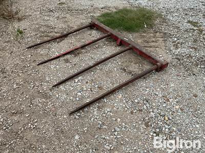 4 prong bale spear