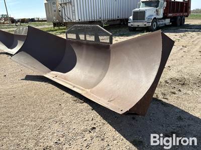 Shop Built corn pusher U blade