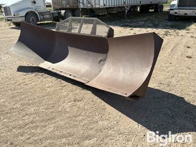 Shop Built corn pusher U Blade