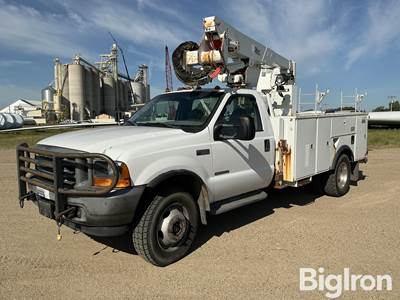 2001 Ford F-550 Super Duty 4x4 S/A Bucket Truck