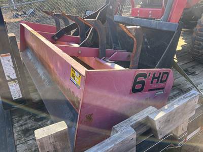 2018 Mahindra 6’ 3-Pt Box Scraper