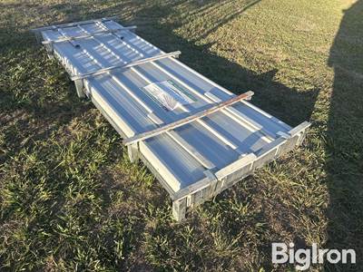 KJ K0311 10' Galvalume Corrugated Steel Panel