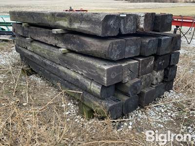 7" x 8" x 8.5' Treated Railroad Ties