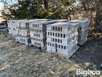 7 1/2”x7 3/4”x15 1/2” Cinder Blocks