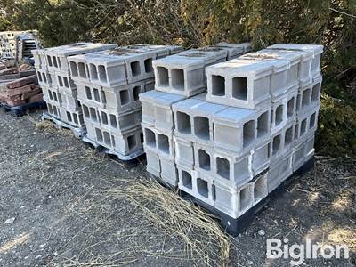 7 1/2”x9 3/4x15.5” Cinder Blocks