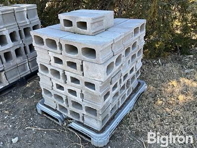5 1/2”x7 1/2”x15 3/4” Cinder Blocks