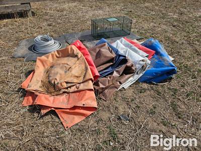 Heavy Duty Tarps/Rubber Mats/Electrical Wire