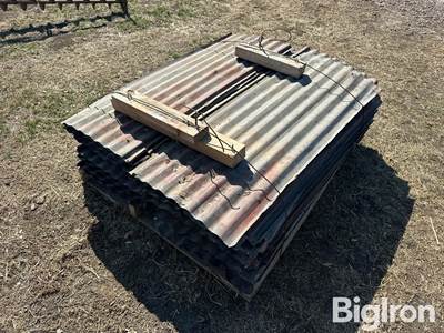 Vintage Galvanized Siding/Metal sheeting