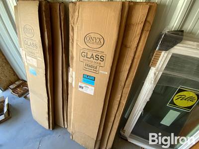 Onyx Glass Shower Door