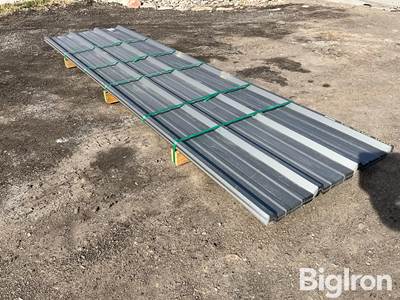 12’ x(50) Grey Roofing/Sidewall Tin Sheets