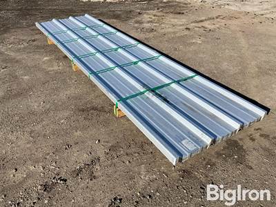 12’ x (50) Galvanized Roofing/Sidewall Tin Sheets