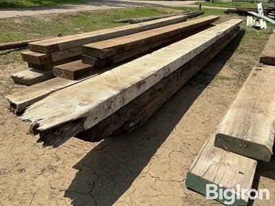 Wooden Bridge Stringers