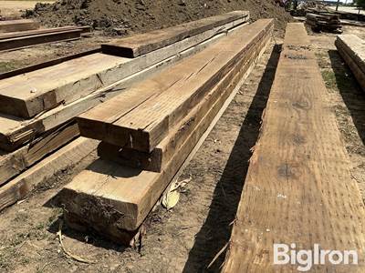 Wooden Bridge Stringers