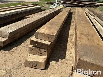 Wooden Bridge Stringers
